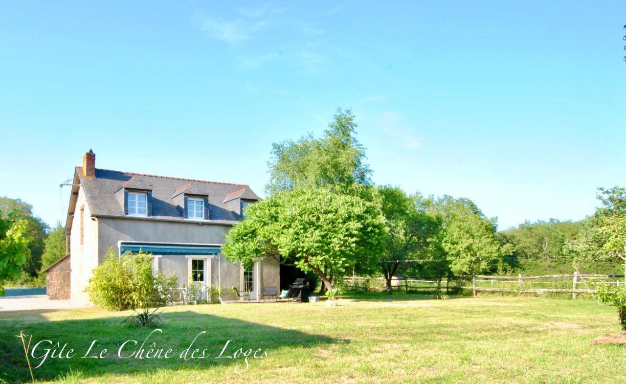 Gite Familial Pour 6 Pers En Campagne Bouere Exteriör bild